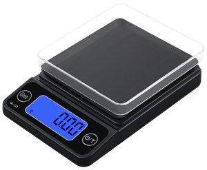 เครื่องชั่งดิจิตอลขนาดเล็ก, เครื่องชั่งดิจิตอลขนาดพกพา100G/0.01g และ500G/0.01g สำหรับเครื่องประดับและแบตเตอรี่เพชรจอแสดงผลดิจิตอล - Product Image 2