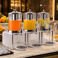 Distributeur de boissons froides de luxe pour buffet, restaurant, traiteur, distributeur de jus de table, distributeur de boissons commercial