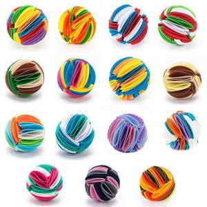 Giocattoli Puzzle con palla da fiuto per cani aumentano l'alimentatore a erogazione lenta giocattolo per annusare il naso pieghevole per cani giochi di addestramento per animali domestici intelligenza - Product Image 5