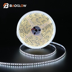 Tira de Luces LED para <span class=keywords><strong>TV</strong></span>, 24 V CC, 10 W, Smd2835, Adhesiva, Cortable, 120 LED, Blanca, 8 mm, Alta Densidad, Oferta 2025 - Product Image 2