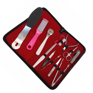 Kit d'instruments de manucure et pédicure de qualité supérieure, coupe-ongles, repousse-cuticules, pinces, instruments de beauté, ensemble réutilisable - Product Image 4