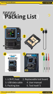 LCR-P1 Transistor Tester <span class=keywords><strong>Diode</strong></span> Triode Capacimeter Weerstand Lcr Esr Meter Mosfet Npn Pnp Smd Multifunctionele Tester - Product Image 6