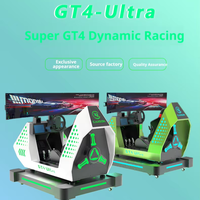 Simulador de Carreras Vr GT4 Ultra, Producto Patentado, Simulador de Realidad Virtual de Carreras de Coches F1 con 3 Pantallas, Gran Venta