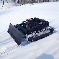 Tondeuse robotisée personnalisée Zhongyi à rotation zéro, mini-tracteur télécommandé, moteur de boîte de vitesses 24V pour usage municipal
