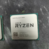 Processeur de bureau AMD R5 2600 3.4 GHz 65w d'occasion, démonté, socket AM4