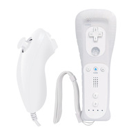 Manette de jeu sans fil 2 en 1 pour Nintend Wiies Nunchuck pour Nintend Wiies Remote Joystick Gamepad