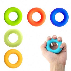 Custom Logo Donut Shape Hand Grip Strengthener for Finger & Wrist Exercise, Carpal Tunnel Relief Promotional <b>Gifts</b> - Product Image 4