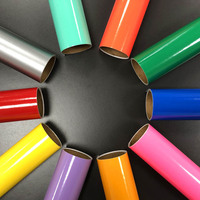 Vinilo Adhesivo de Color Brillante y Mate para Plotter de Corte, Película de Vinilo Autoadhesiva de PVC para Corte de Letras, Vinilo Adhesivo Permanente