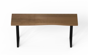 Table <span class=keywords><strong>console</strong></span> de <span class=keywords><strong>style</strong></span> <span class=keywords><strong>industriel</strong></span> moderne, panneau <span class=keywords><strong>en</strong></span> <span class=keywords><strong>bois</strong></span> faux bord vif irrégulier fait à la main, pieds <span class=keywords><strong>en</strong></span> métal, meubles de salon, appartement - Product Image 4