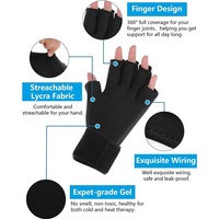 Fournitures de thérapie de rééducation Gants de glace en gel portables Emballage de glace réutilisable pour les mains Arthrite des doigts