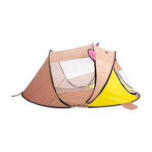 Tente Pop-up - Polyester Durable & Cadre en Acier Jouet Sportif 180x98x76cm Installation Rapide Unisexe pour les Âges 2-4 Marque Playwork - Product Image 3