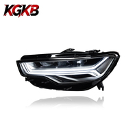Ensemble de phares LED KGKB pour Audi A6 A6L C7 C7.5 2012-2018, mise à niveau haut de gamme, lentille de projecteur, Plug & Play, 6500K