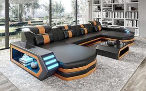 Nuovo <span class=keywords><strong>divano</strong></span> elettrico multifunzionale in vera pelle per soggiorno di alta qualità mobili per la casa con spugnetta - Product Image 3