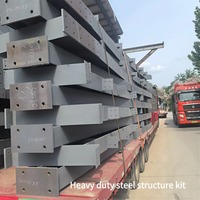 Estructuras de Acero Prefabricadas, Estructura de Secciones Q235B/Q345B, Construcción con 50 Años de Vida Útil, Acero de Gran Resistencia, Almacén Moderno