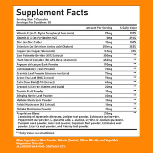 Offre Spéciale : Complément Santé Prostate – Vitamine <span class=keywords><strong>E</strong></span> pour Hommes, Palmier Nain, Zinc & Sélénium – Favorise le Confort et un Sommeil Réparateur - Product Image 6