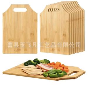 เขียงไม้ไผ่ขนาด 30.5x22 ซม. พร้อมหูจับสำหรับใช้ในครัว - Product Image 1
