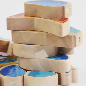 Nuevo Producto 2026, Rompecabezas de Dinosaurio 3D de Madera, Rompecabezas de Animales Montessori 3D para Niños Pequeños - Product Image 6