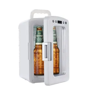 デュアル電圧ミニ冷蔵庫 Suppliers-2リットル容量ツーインワン電源アウトドアキャンプミニ冷蔵庫カー冷蔵庫