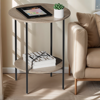 Petits meubles de salon modernes tables d'appoint avec cadre en métal table d'appoint pour canapé table de chevet table basse pour balcon salle de sport bureau