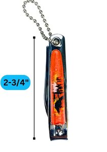 Cortauñas Profesional NOVISON de Acero al Carbono, Multifunción, para Pedicura, Abridor, Cuchillo, Portátil, Duradero, Plateado, Colorido - Product Image 2