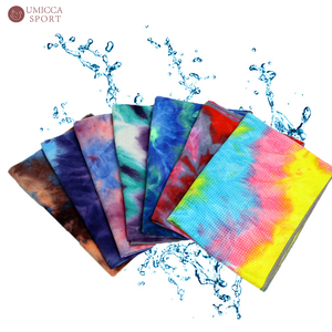 Serviette <span class=keywords><strong>de</strong></span> yoga antidérapante personnalisée avec logo, serviette <span class=keywords><strong>de</strong></span> yoga Pilates antidérapante, motif marbré avec points en silicone, pour le <span class=keywords><strong>sport</strong></span> et la gym - Product Image 4