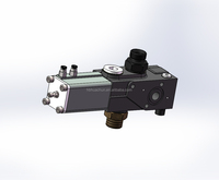 Válvula de Control Direccional Manual para Sistema Hidráulico de Elevación de Camiones Volquete, Válvula de Aceite de Alta Calidad para Remolques Volquete