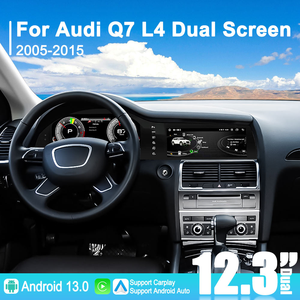 Tableau de bord numérique pour <span class=keywords><strong>Audi</strong></span> <span class=keywords><strong>Q7</strong></span> 2005-2015, <span class=keywords><strong>autoradio</strong></span> avec lecteur DVD <span class=keywords><strong>Android</strong></span>, double écran LCD - Product Image 4
