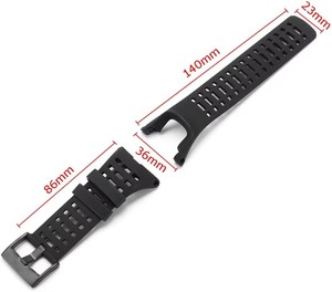 <span class=keywords><strong>Bracelet</strong></span> en caoutchouc noir de haute qualité, spécial pour la série <span class=keywords><strong>SUUNTO</strong></span> AMBIT 1/2/3, <span class=keywords><strong>bracelet</strong></span> en silicone pour hommes, accessoires de montre, 3 acheteurs - Product Image 4