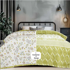 Couette de lit double ultra douce 220 GSM légère, respirante et confortable, idéale pour toutes les saisons, literie confortable. - Product Image 4