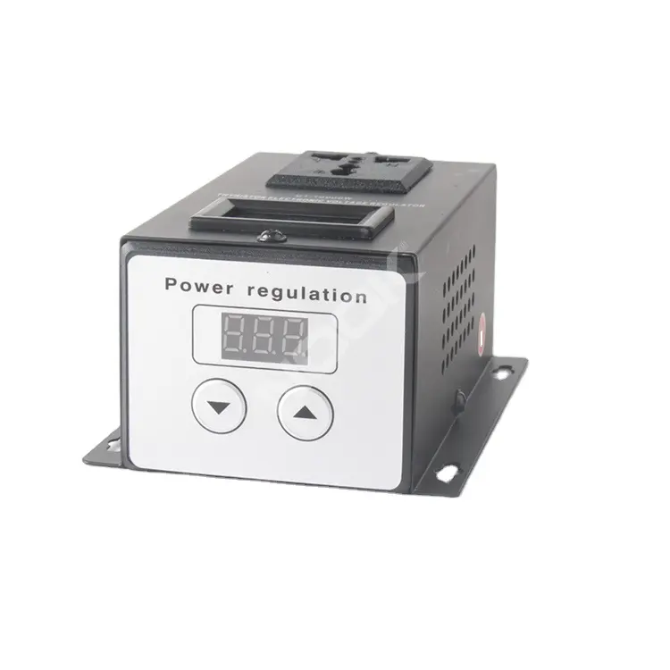 WBT-10000W AC 220V 10000W Power Thyristor Electronic Voltage Regulator with Push Button