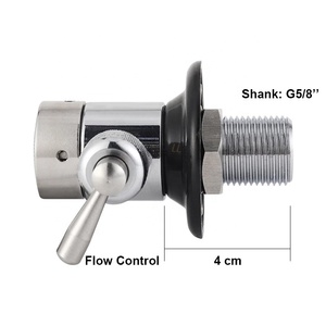 Chúng tôi tiêu chuẩn bia vòi với van điều khiển dòng chảy, 1-1/8-8 chủ đề có thể điều chỉnh keg quả bóng Khóa ngắt kết nối Kit - Product Image 3