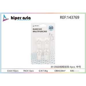 Ganchos multifunción para marcos de fotos de Metal, 4 Uds., Zinc, hierro, latón, acero para colgar en la pared del hogar, modelo OEM para uso Industrial - Product Image 1