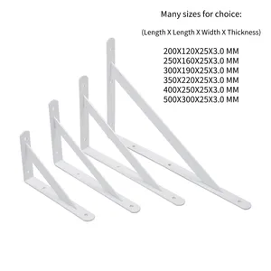 Vật Tư Kim Loại Giá Đỡ Tam Giác Q195 Để Hỗ Trợ Kệ Gỗ - Product Image 1