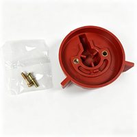 Rotor de distributeur d'allumage OEM 19102-62030 en laiton rouge avec vis de fixation – Pièces de moteur automobile pour berlines japonaises