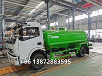 Camion-citerne d'arrosage Howo 8000L 4x2 Diesel RHD/LHD avec pompe pour l'irrigation des jardins en Ouganda