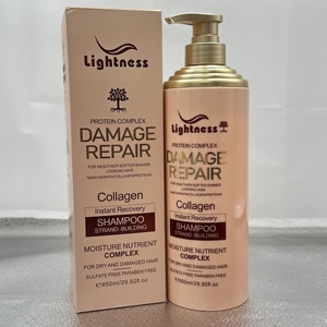 Nhẹ nhàng Collagen Sulfate miễn phí biểu tượng tùy chỉnh dầu gội và điều hòa bán buôn chuyên nghiệp sản phẩm chăm sóc tóc - Product Image 2