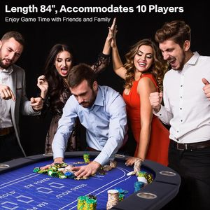 Xách tay 84 \ "blackjack Texas Thẻ Bảng 10 cầu thủ có thể gập lại sòng bạc giải trí Hội Đồng Quản trị trò chơi cho Giải trí & mahjong ly - Product Image 5