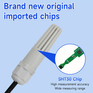 Датчик-преобразователь температуры и относительной влажности воздуха для теплиц RS485 Modbus 0-10В, пластиковый, OEM ODM - Product Image 4