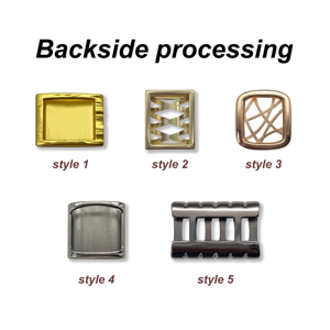 Attache de maillot de bain à boucle d'épaule dorée Connecteur en métal en alliage de zinc pour les sous-vêtements féminins utilisés pour connecter les vêtements - Product Image 3