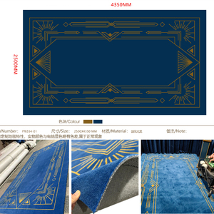 Bán Chạy Nhất <span class=keywords><strong>Polyester</strong></span> 3D In Nhuộm Thân Thiện Với Môi Bền Chịu Mài Mòn Thảm Sang Trọng Cho Khách Sạn Phòng Khách Phòng Ngủ - Product Image 5