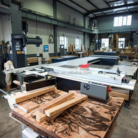 Scie à table horizontale de précision pour le bois, fabriquée en Chine, 380V 5.5kW, outil de découpe de panneaux de bois, machine à travailler le bois