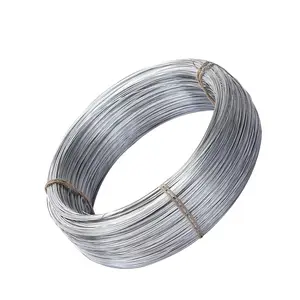 Cina top quality 14 gauge PVC 1.2mm 2mm 4mm filo di acciaio zincato a caldo prezzo per filo di rilegatura