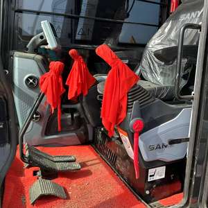 Excavatrice sur chenilles compacte Sany SY75C 7,5 tonnes d'occasion, modèle 2022, haute performance pour travaux de terrassement avec moteur et boîte de vitesses - Product Image 5