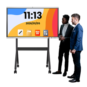 กระดานอัจฉริยะแบบอินเทอร์แอคทีฟขนาด 65 นิ้ว จอแสดงผล 4K UHD พร้อมผู้ช่วย AI และระบบตอบคำถาม RK3588 กระดานไวท์บอร์ดดิจิทัลสำหรับโรงเรียน - Product Image 4