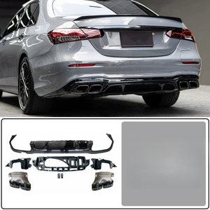 สปอยเลอร์กันชนหลังรถยนต์ สำหรับตกแต่ง Mercedes-Benz E-Class E63 E53 ปี 2021-2023 ช่องระบายอากาศท้ายรถยนต์ อุปกรณ์ตกแต่งรถยนต์ - Product Image 1