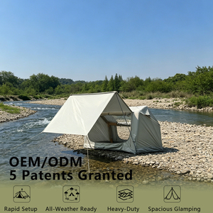 Tente gonflable sur mesure OEM, échantillon rapide, fournisseur d'usine, pour le <span class=keywords><strong>camping</strong></span> familial et l'utilisation en extérieur - Product Image 1