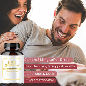 Капсулы Rosebest Custom Formula с органическим экстрактом шафрана 88,5 мг без сахара для поддержки метаболизма и снижения аппетита - Product Image 2