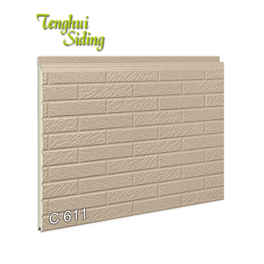 Embossed Metal Facade High Quality Styrofoam Roof Sandwich Panels