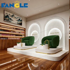 Sedia Pedicure di lusso per il salone di bellezza <span class=keywords><strong>Spa</strong></span> massaggio <span class=keywords><strong>e</strong></span> pediluvio per il negozio di barbiere Manicure salone mobili - Product Image 5
