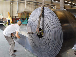 DR yağ direnci NN150 2-6ply Polyester kalınlığı 0.8 mm/P gücü 300-900N/mm naylon kauçuk taşıma kayışı - Product Image 3